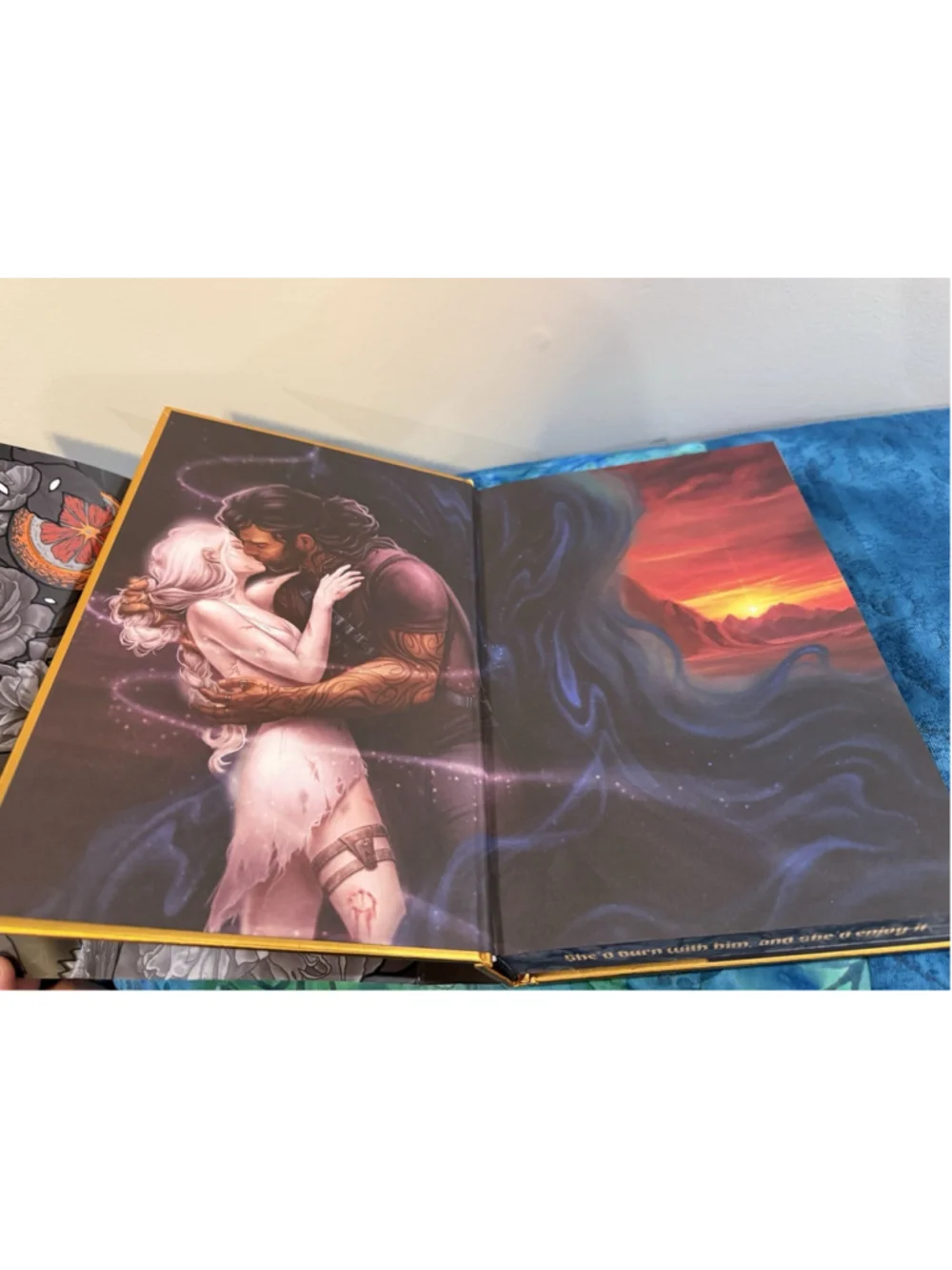 Bookish Box Hellfyre by Mariel Pomeroy Signed